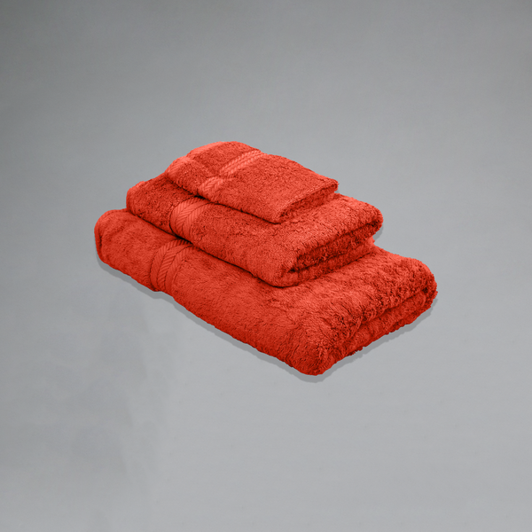 Terry Towel, Cotton - Orange