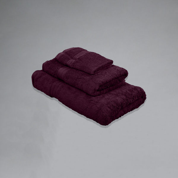 Terry Towel, Cotton - Burgundy